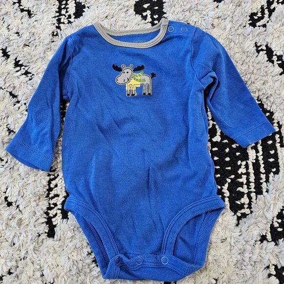 Carter's Baby Boy 2 piece Long Sleeve Bodysuit Set Size 3 Months - Picture 5 of 8